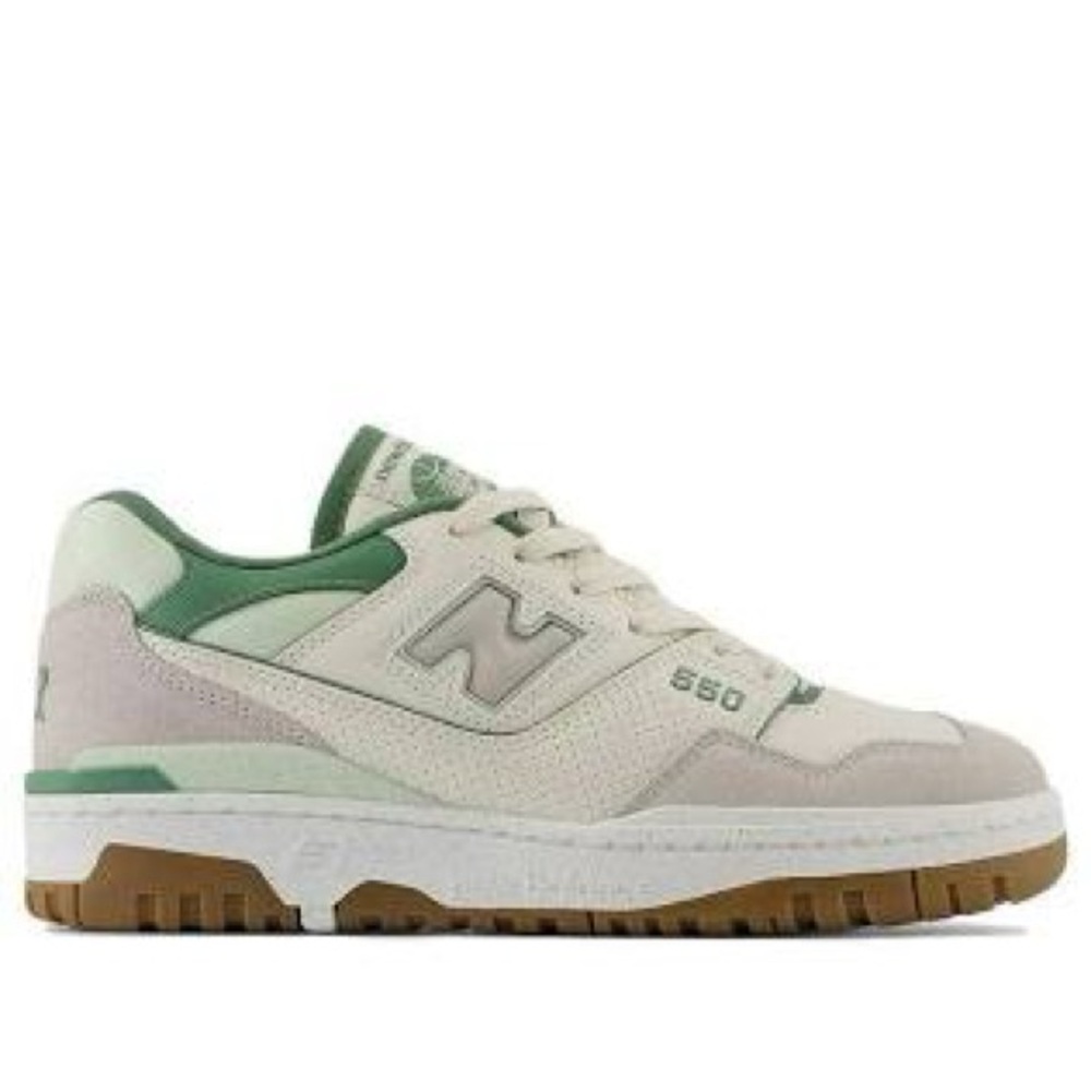 New Balance 550 in Mint and Cream